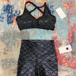 Emily Hsu Designs Black and Silver Mermaid Set